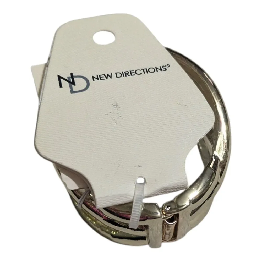 Gold Statement Cuff Bracelet Chunky Design Wide Bangle Bold Fashion Jewelry - Picture 3 of 5